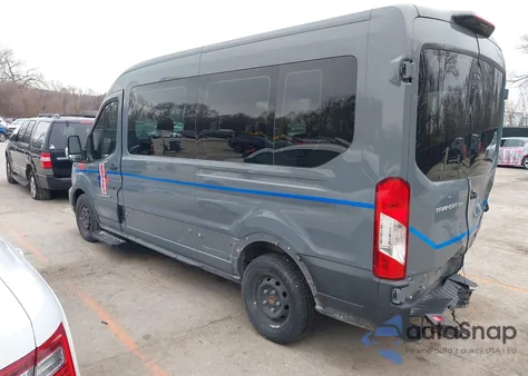 2023 Ford Transit-350 Passenger Van Xlt из США, поврежденный, VIN 1FBAX2C82PKA06866